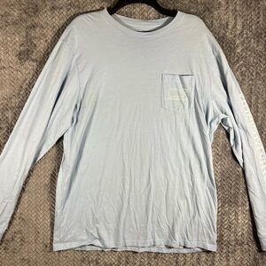 Vineyard Vines Light Blue Long Sleeve Tee